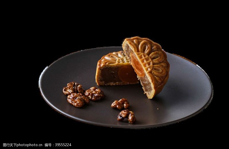 中秋团圆中华传统节日美食月饼图片素材