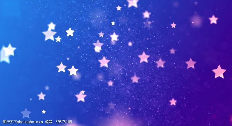 紫色星星梦幻背景图片