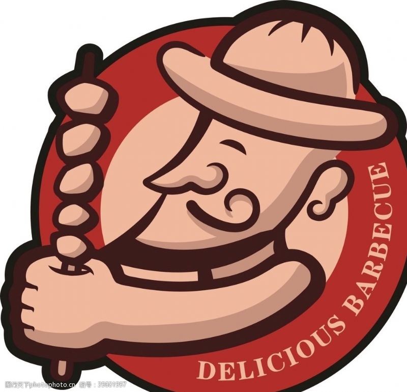 餐饮logo阿里巴巴标志uv图片