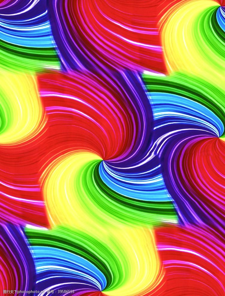 旋转型彩虹糖背景图片