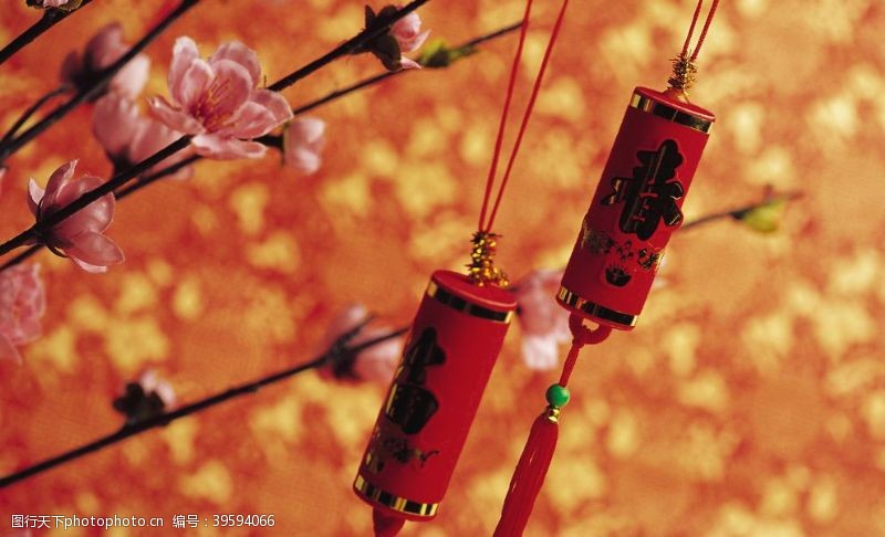 欢乐中国年春节喜庆过年中国年图片