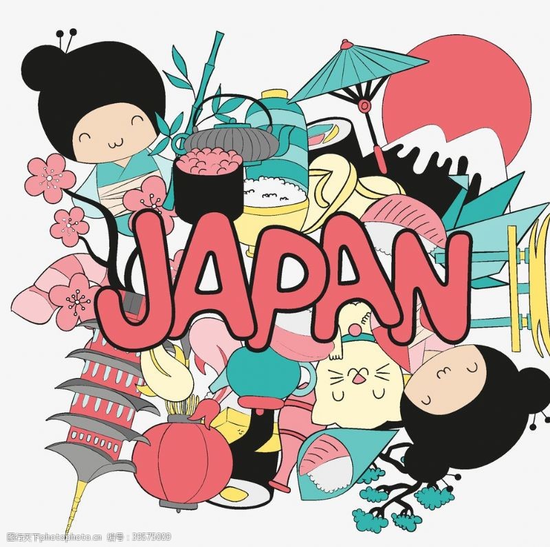日本旅游海报日本和风图片