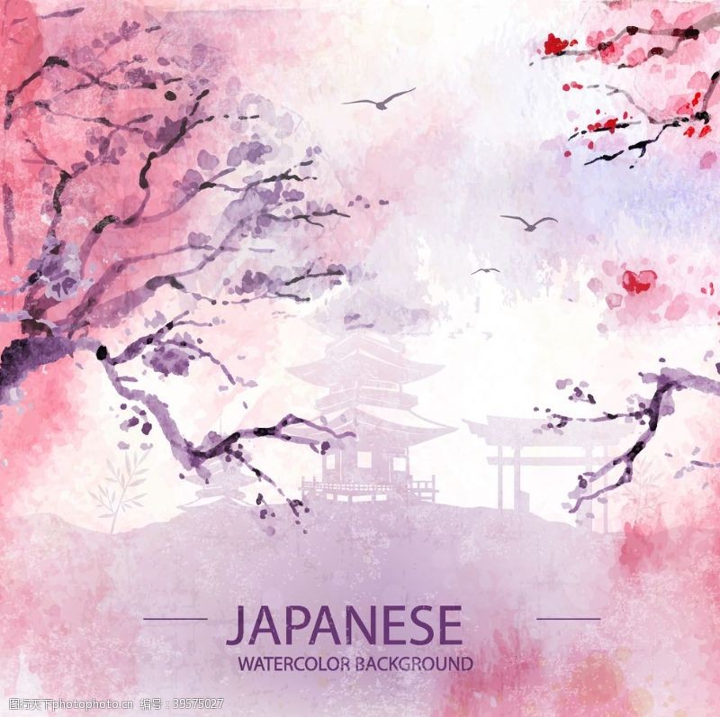 樱花素材日本图片
