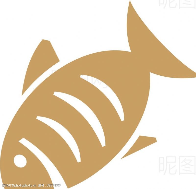 标识标志鱼图片