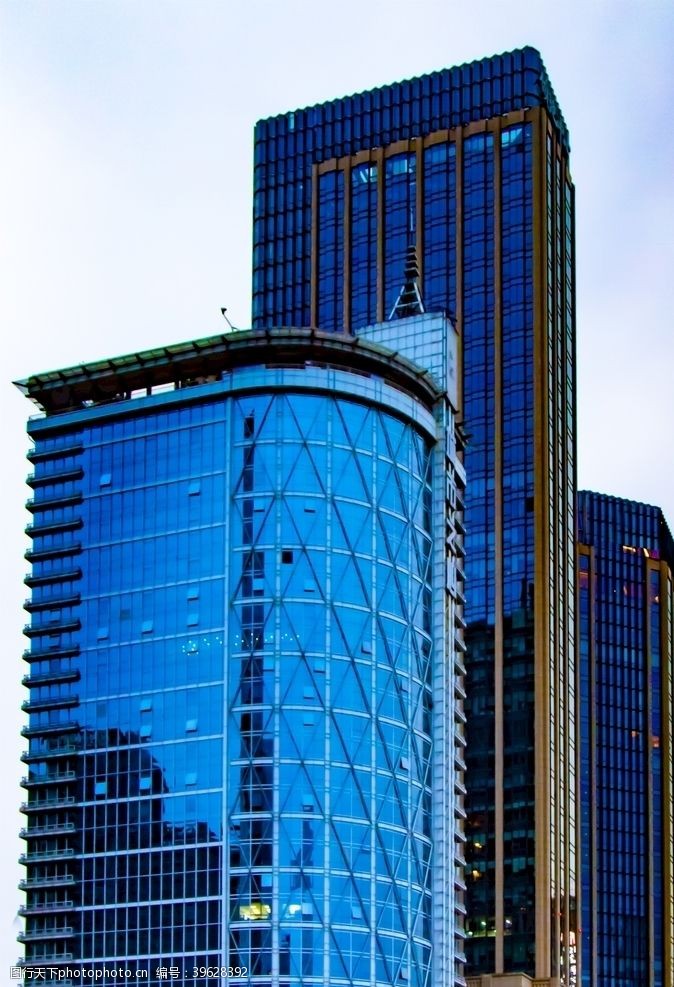 商业中心城市大厦图片
