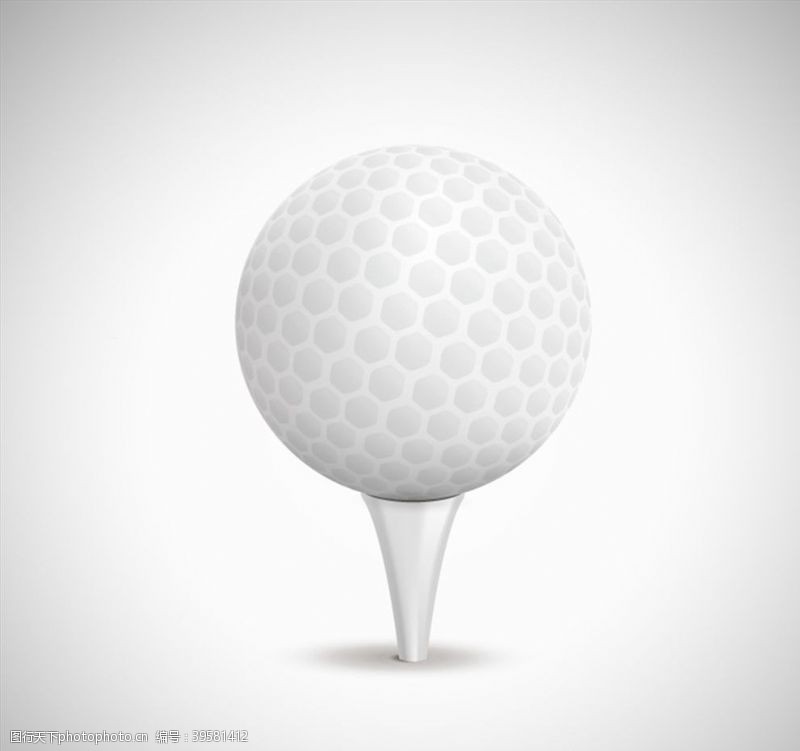 高尔夫体育高尔夫球矢量图片