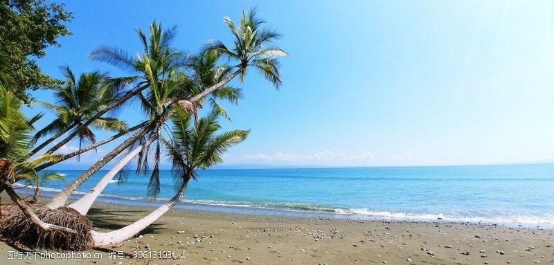 假日风光哥斯达黎加海景图片