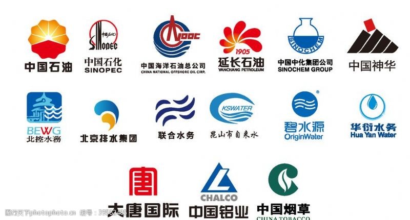 中华联合公司logo矢量图图片