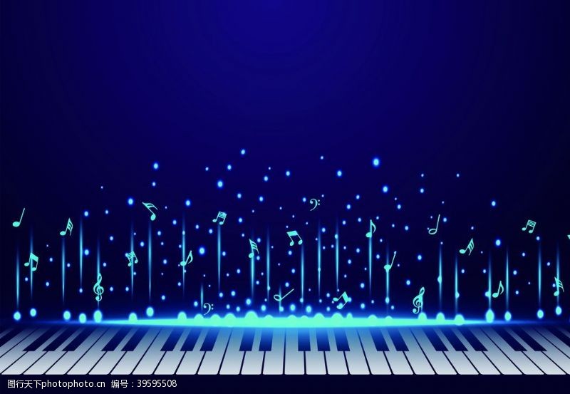 琴键键盘图片