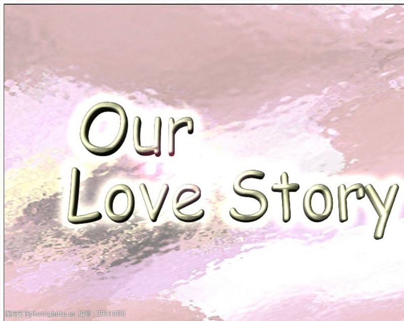 视频素材我们的爱情故事视频