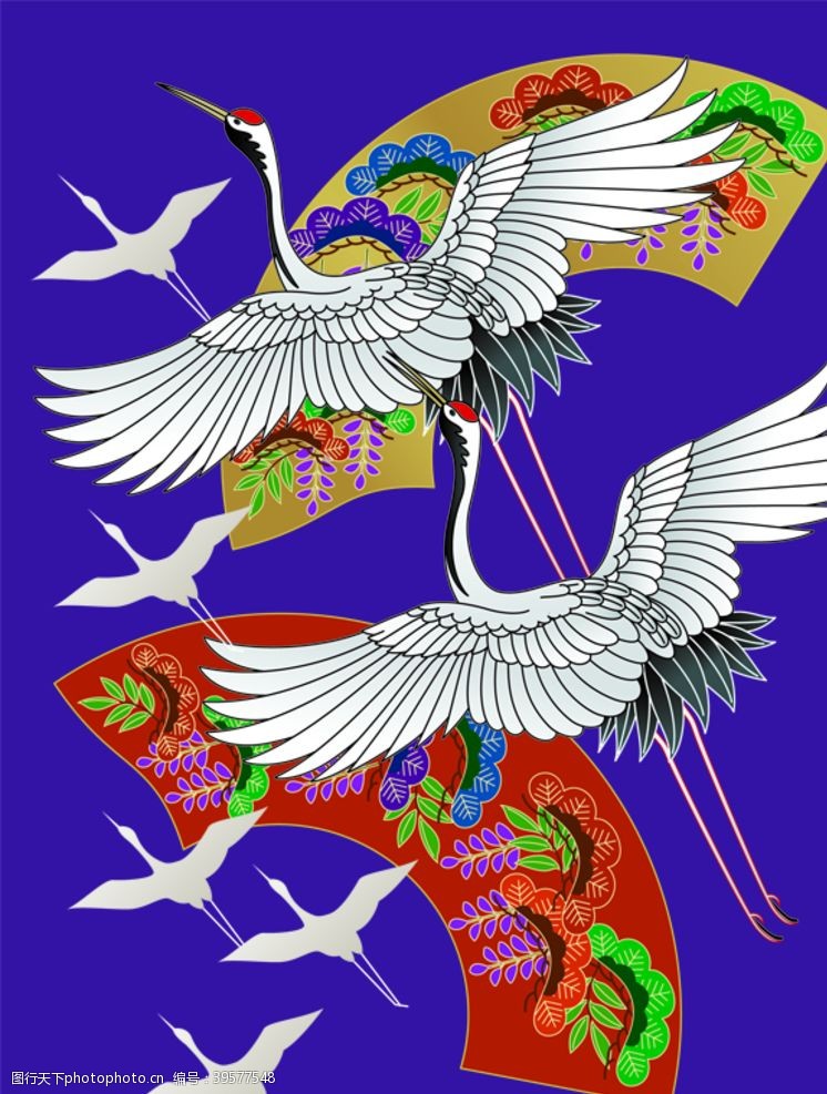 png格式中式古典花纹背景图片
