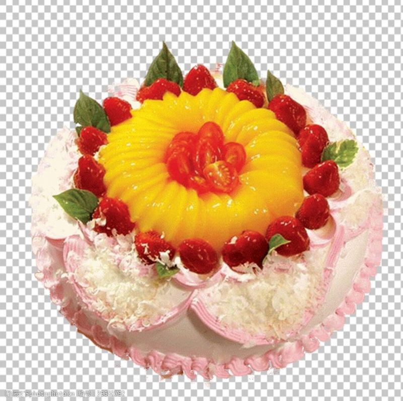 好水果蛋糕奶油蛋糕牛奶蛋糕图片
