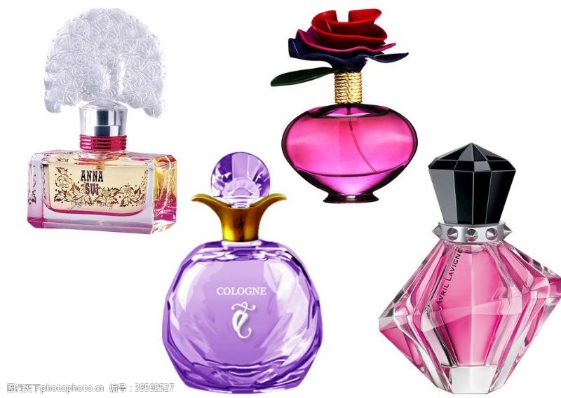 紫苏盖子美的香水瓶图片
