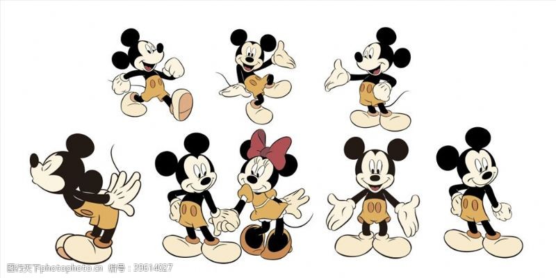 迪士尼素材米奇老鼠图片