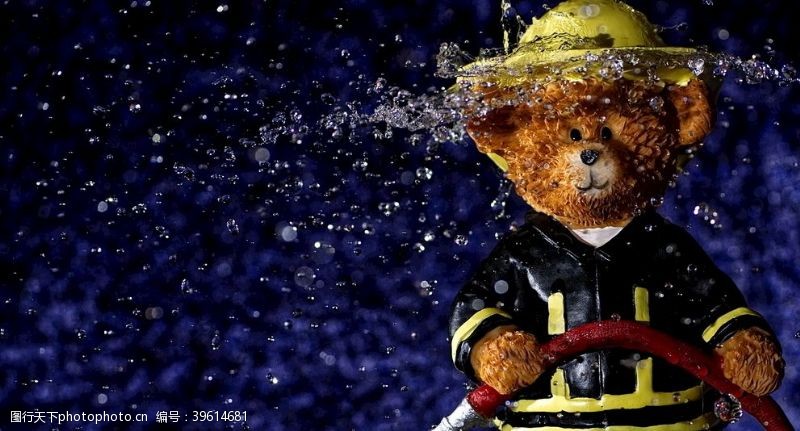 男人的代表熊消防员图片