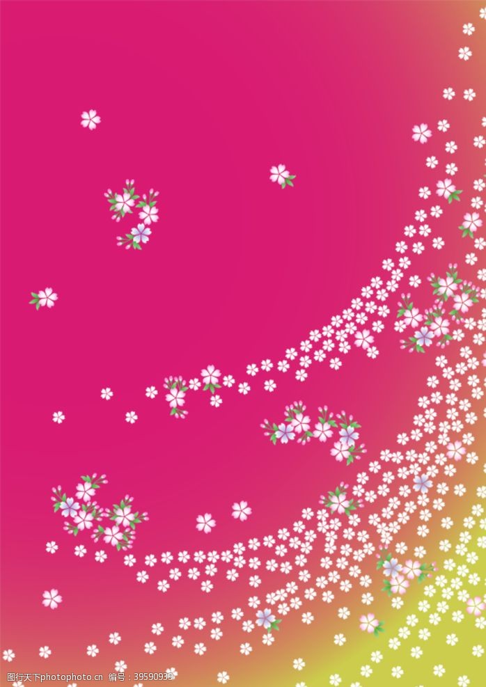 竹子海报设计中式花纹图片