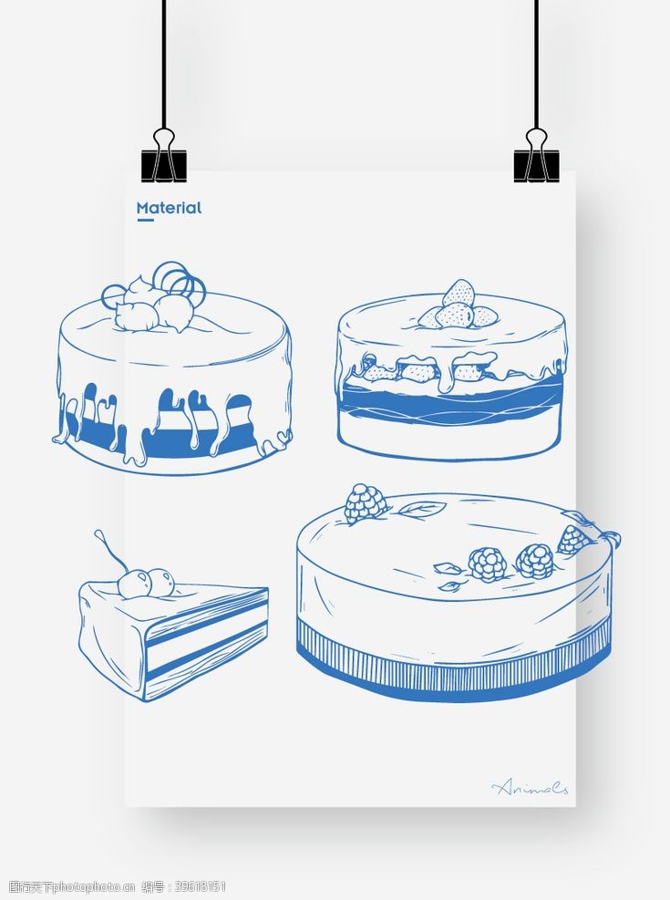 卡通蛋糕图片蛋糕图片