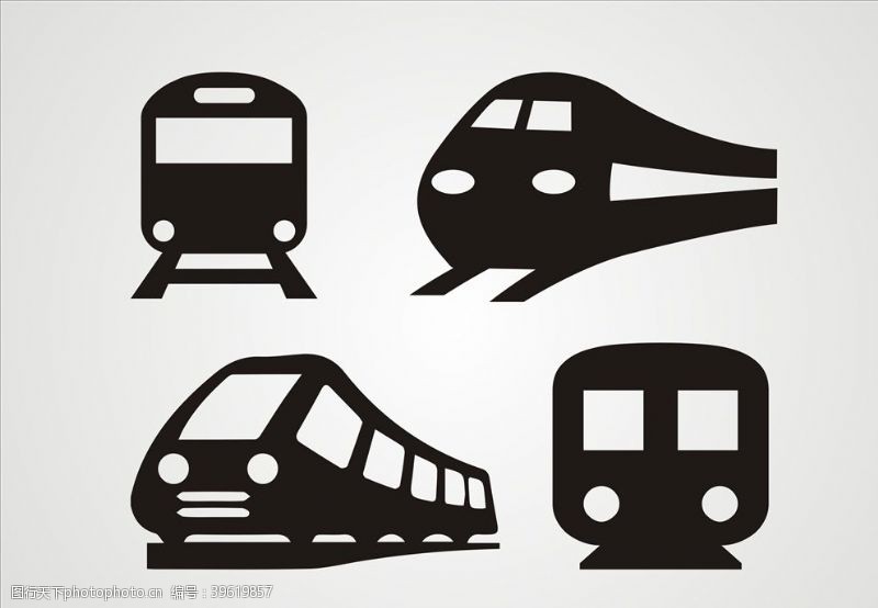 地铁广告火车图片