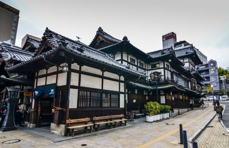 日本建筑日本街景图片