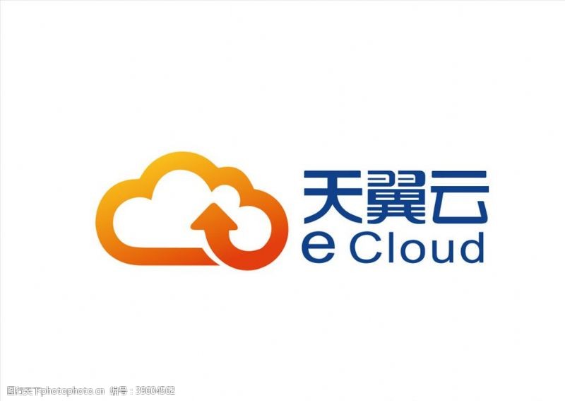 通信图标天翼云logo图片