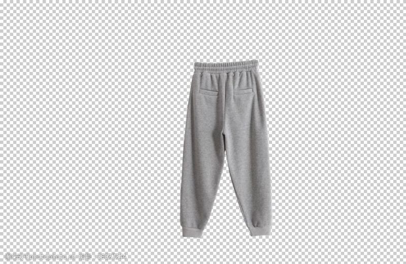 裤子灰色休闲裤图片