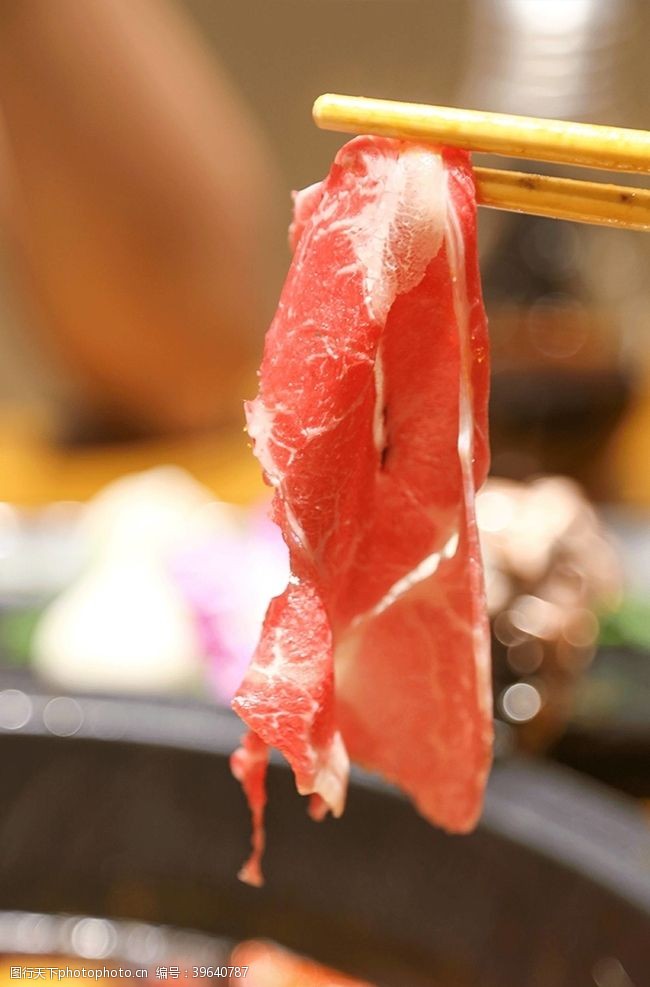 刷牛肉火锅涮羊肉图片