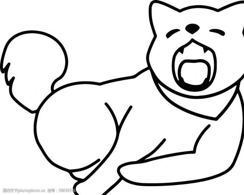 卡通宠物小熊卡通狗图片