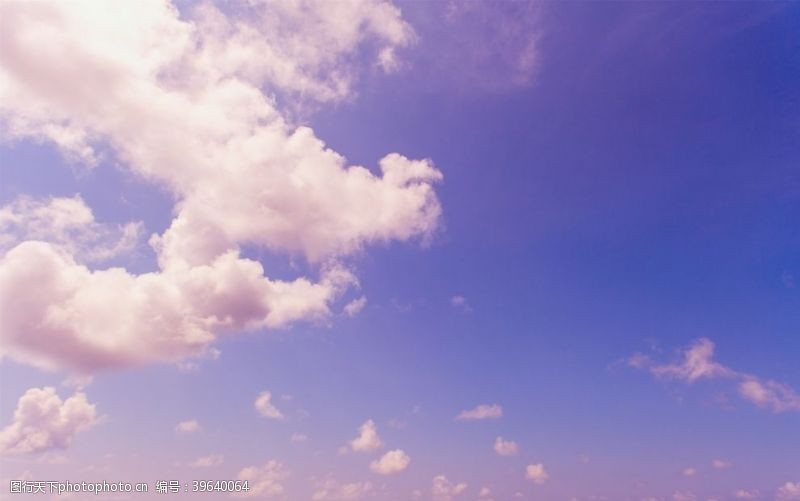 高端蓝天白云图片