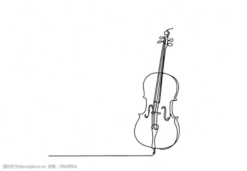 音量小提琴图片