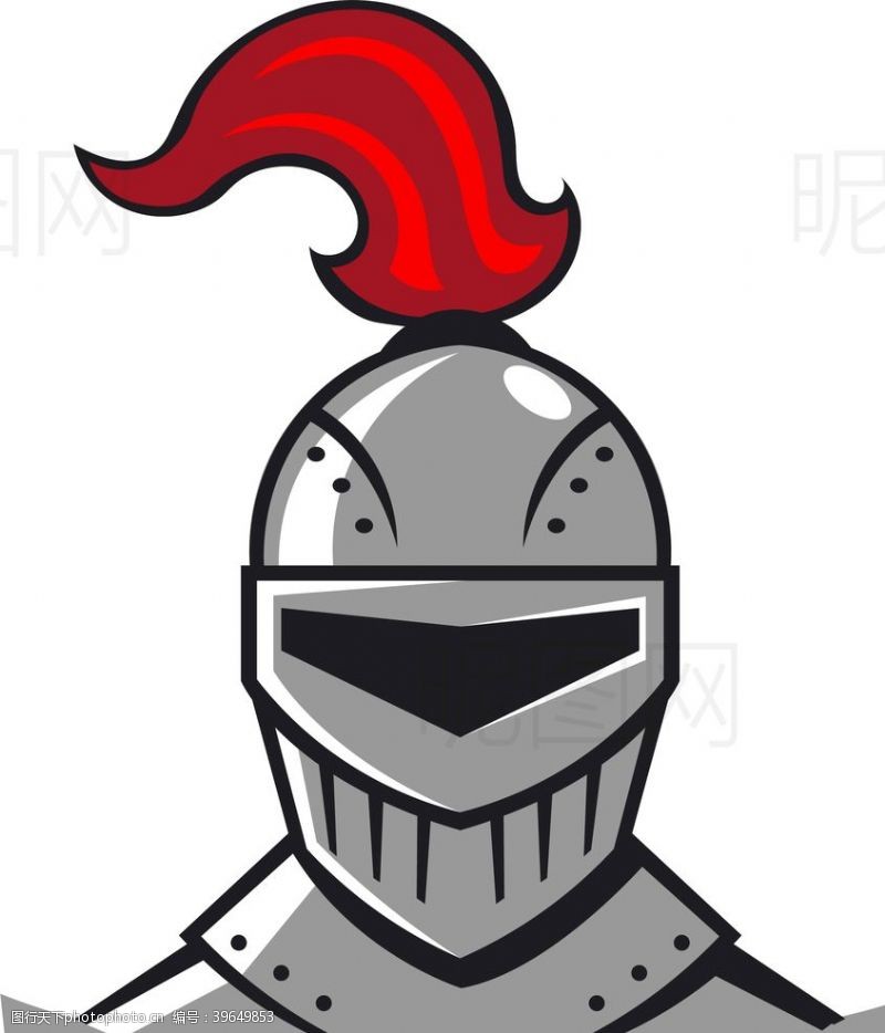 徽章骑士头盔图片