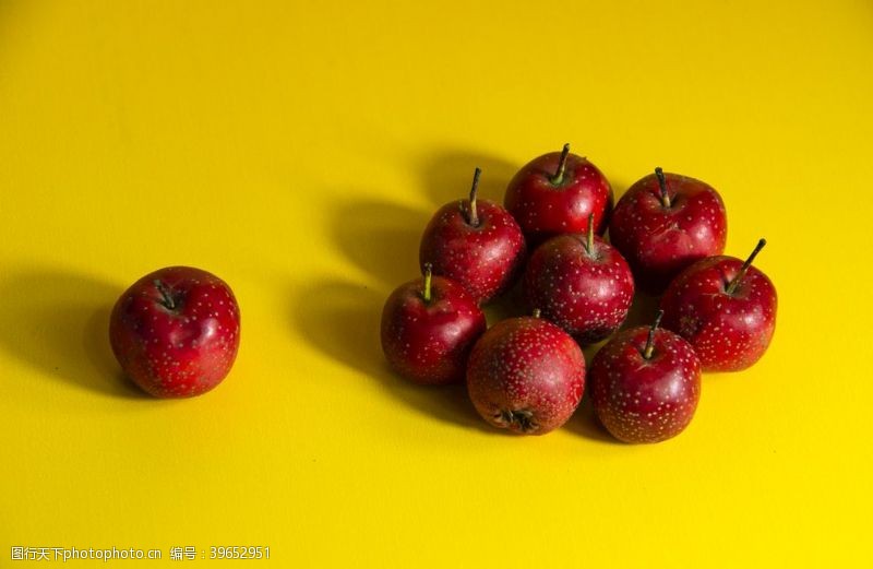 水果壁纸山楂创意广告摄影素材图片