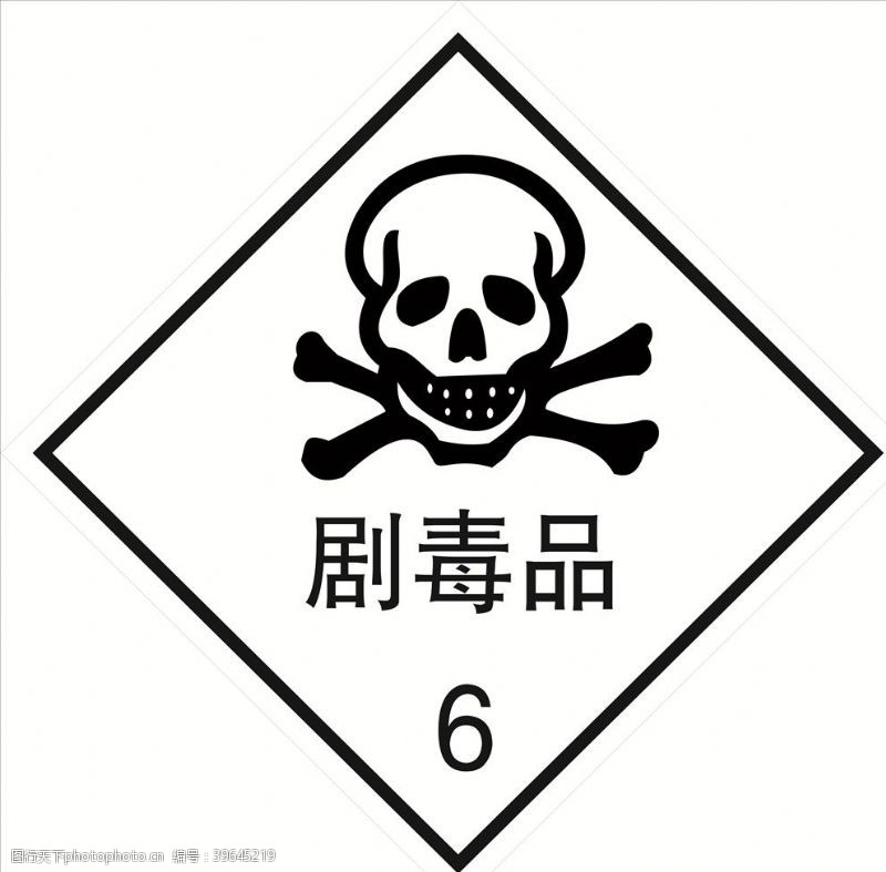 危险货物包装标识危险货物包装标志剧毒品图片
