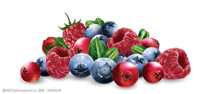 新鲜水果果粒图片