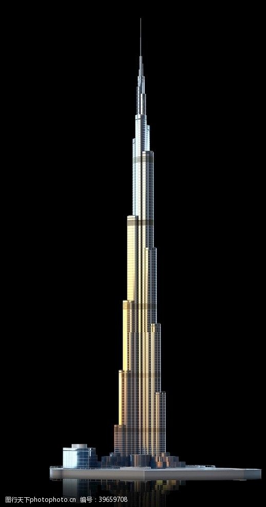 世界建筑设计迪拜高塔图片