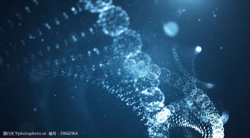 科研背景DNA双螺旋图片