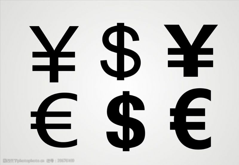ui设计集合钱符号图片