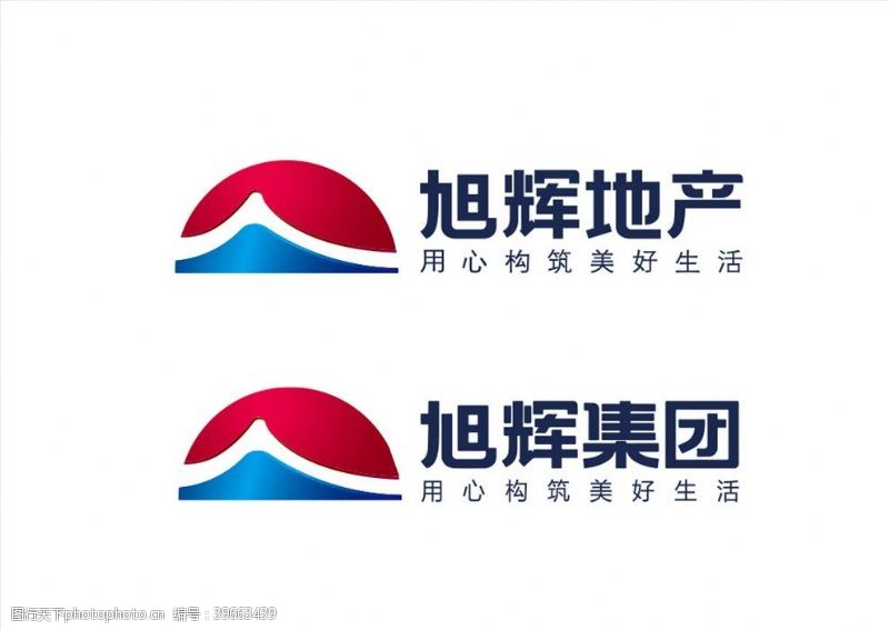 房产素材下载旭辉地产logo图片