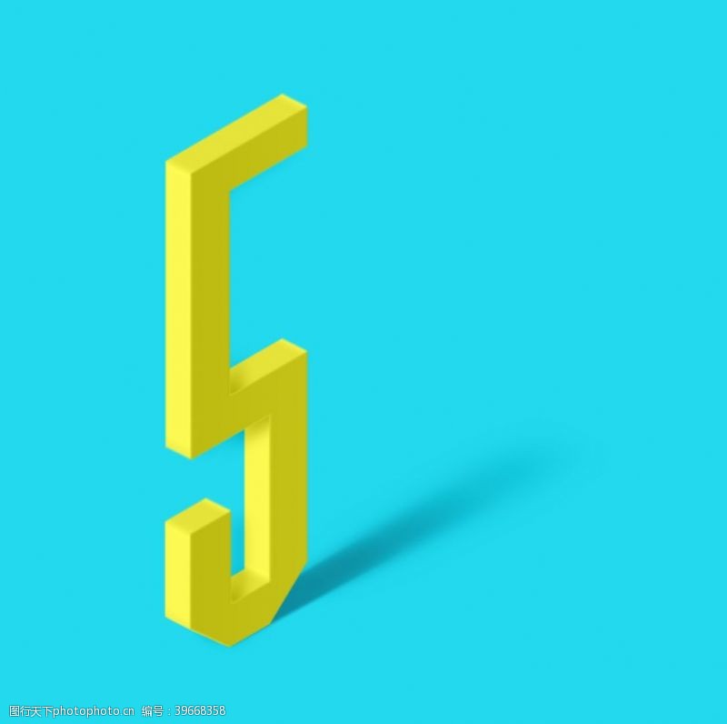 3d立体字字体特效图片