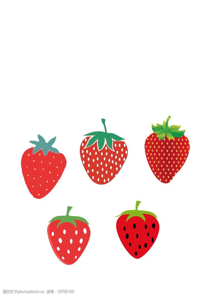白色草莓图片