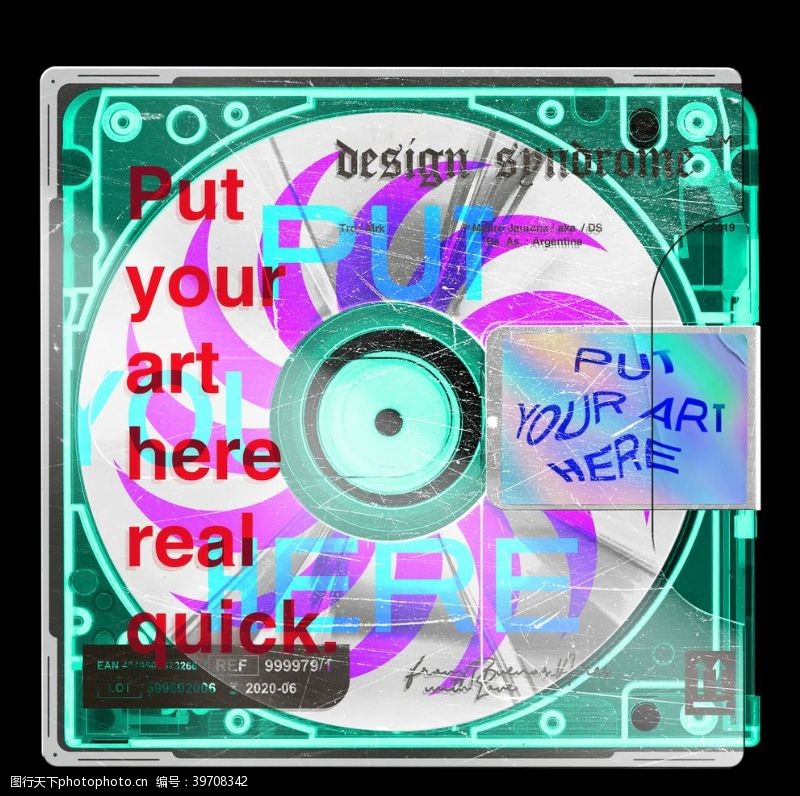 cd封面设计CD外壳素材图片