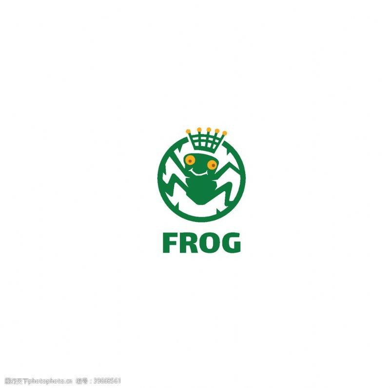 皇冠frog青蛙标志图片