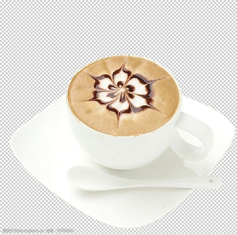 巧克力牛奶咖啡图片