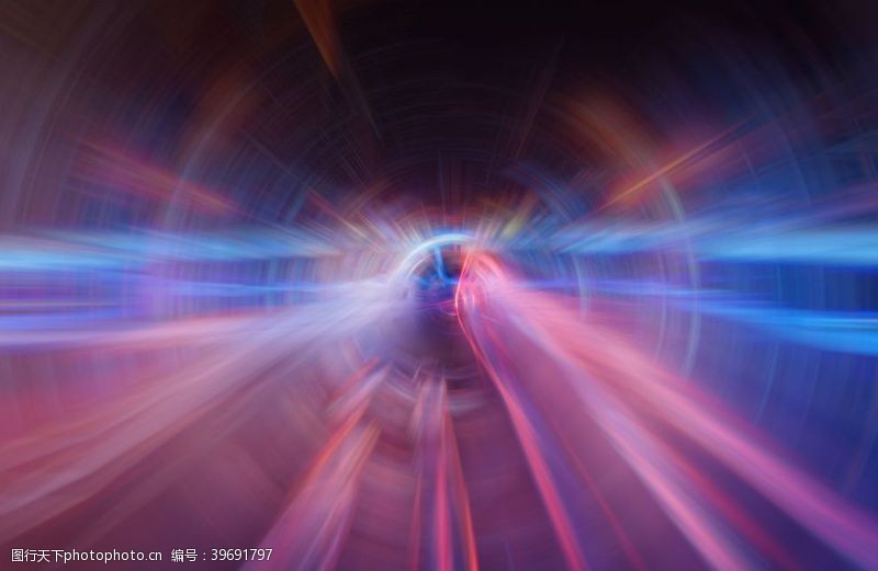 光感曲线时光隧道图片