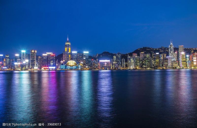 香港夜景香港图片