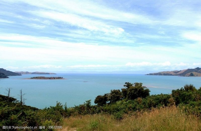 新西兰海滨风景新西兰海滨自然风光图片