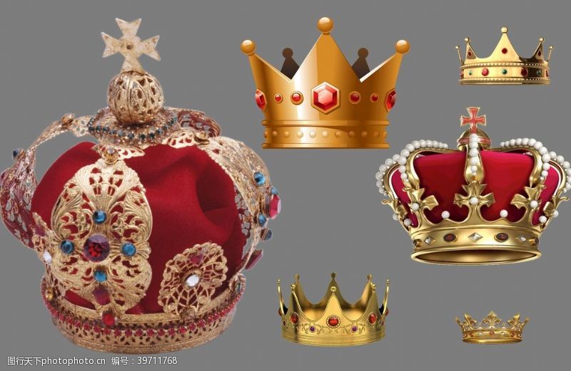 地产欧式素材皇冠图片