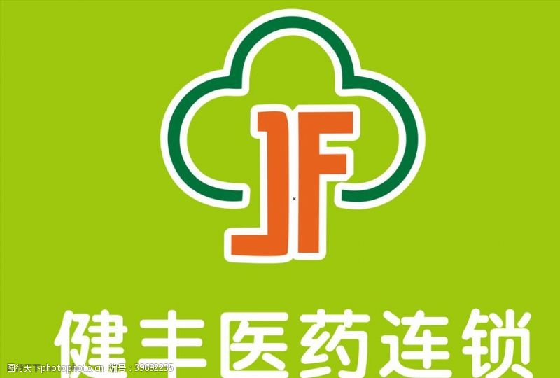 连锁店健丰医药连锁logo图片
