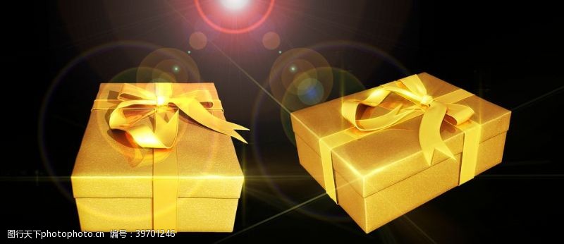 金砖金盒渲染图图片