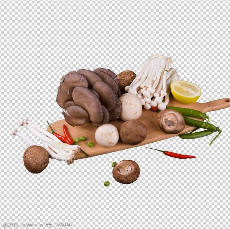 鲜蘑菇金针菇图片