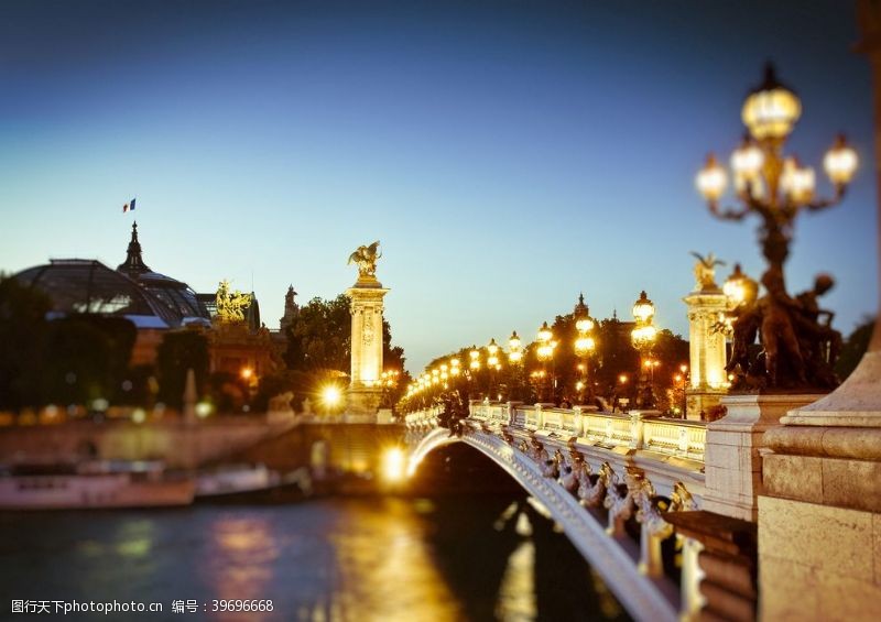 国外风光欧洲城市桥梁图片